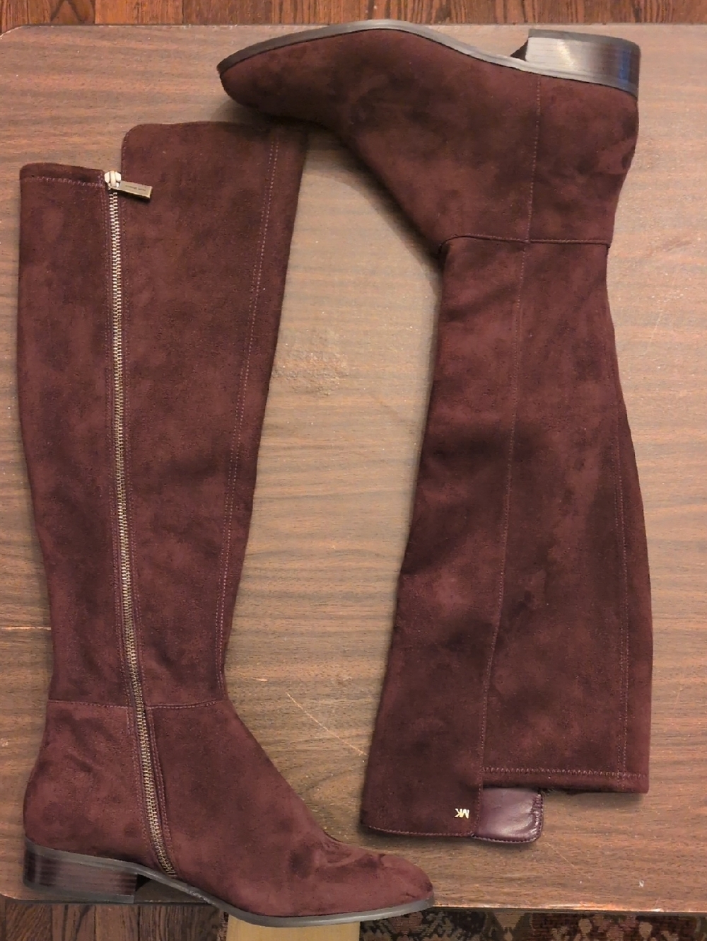 Michael Kors Bromley Boots in Plum